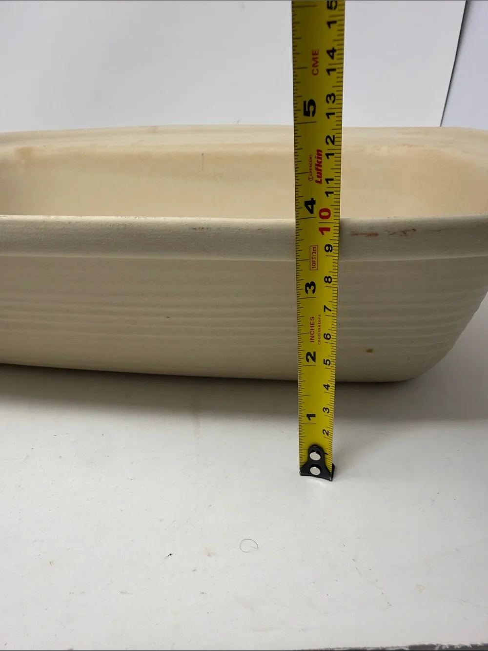 Pampered Chef Family Heritage Stoneware 17 x 11 Roaster Pan w/ Lid Dome Covered
